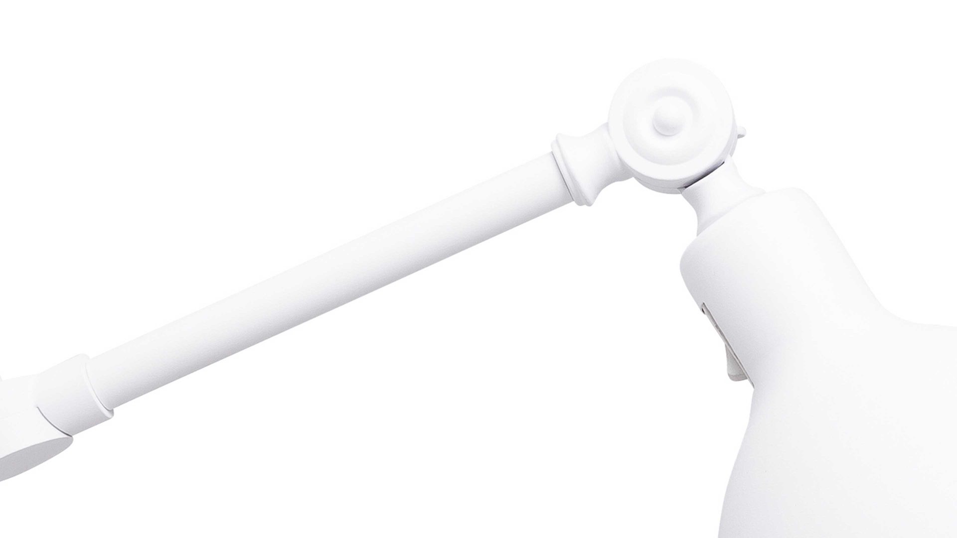 Wandleuchte By rydens aus Metall in Weiß BY RYDÉNS Leuchten Serie Bazar Mini - Wandleuchte weißes Metall - Länge ca. 49 cm