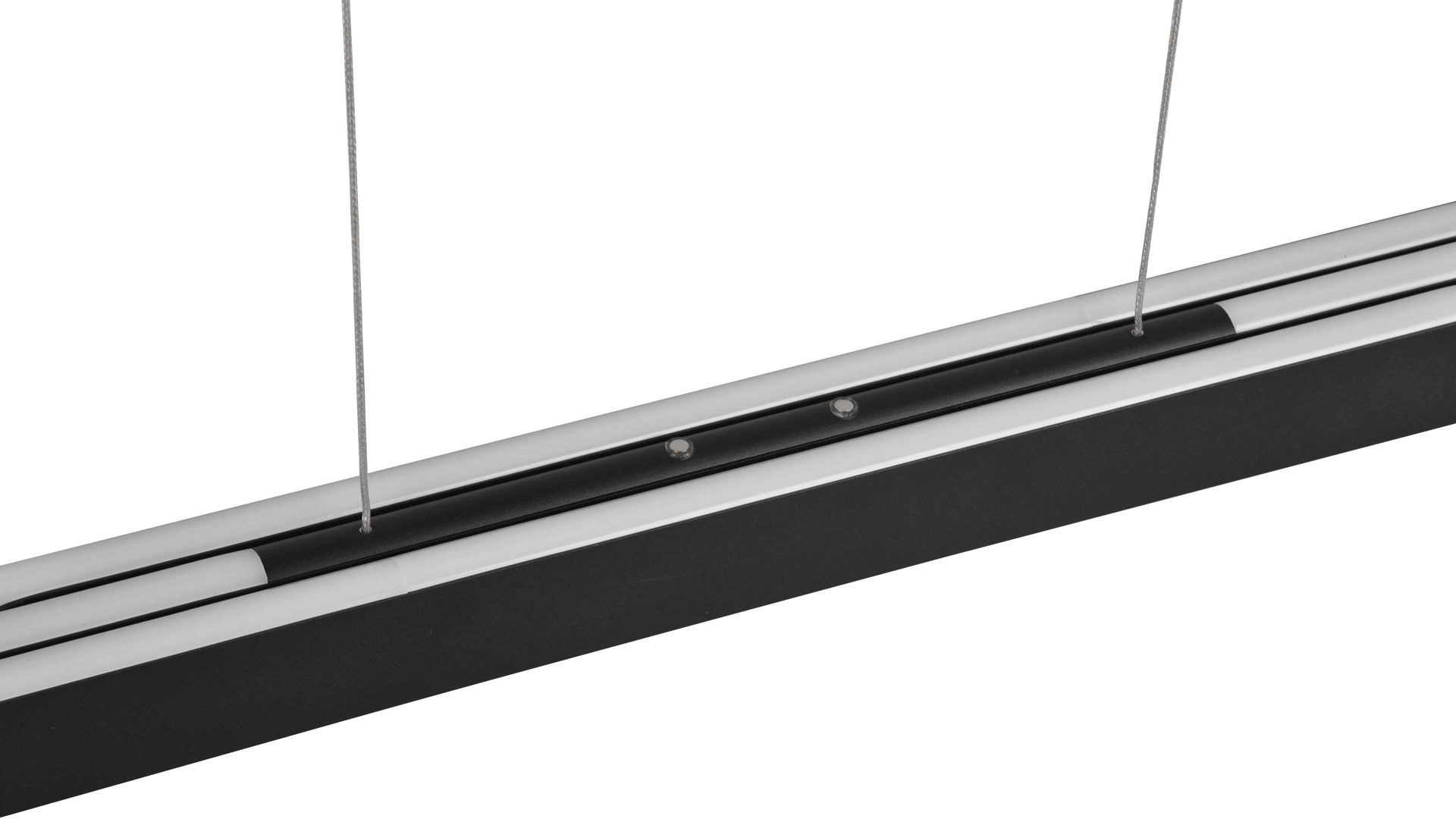 Pendelleuchte Trio lighting for you aus Metall in Schwarz TRIO Hängelampe Helios mattschwarzes Metall - Länge ca. 130 cm