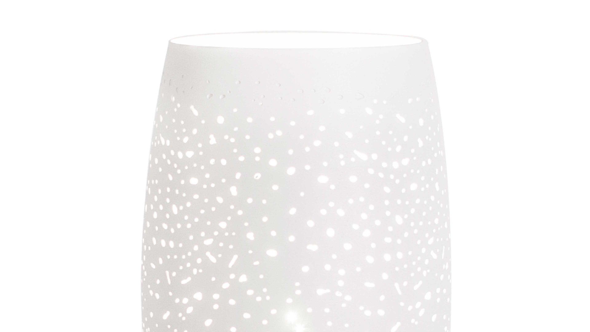 Tischleuchte By rydens aus Metall in Weiß BY RYDÉNS Tischleuchte Colby weißes Metall - Höhe ca. 26 cm