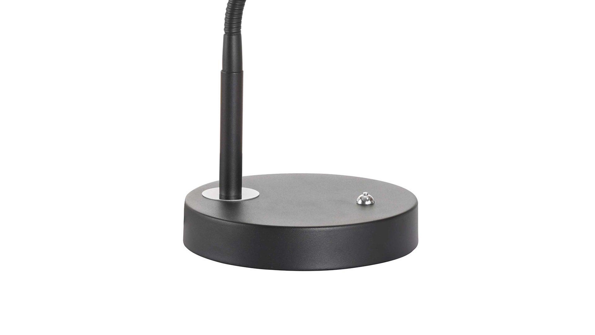 Tischleuchte Fh fischer & honsel aus Metall in Schwarz FH Leuchten Serie Tralli - Tischlampe auch als Schreibtischleuchte mattschwarzes Metall - Höhe ca. 60 cm