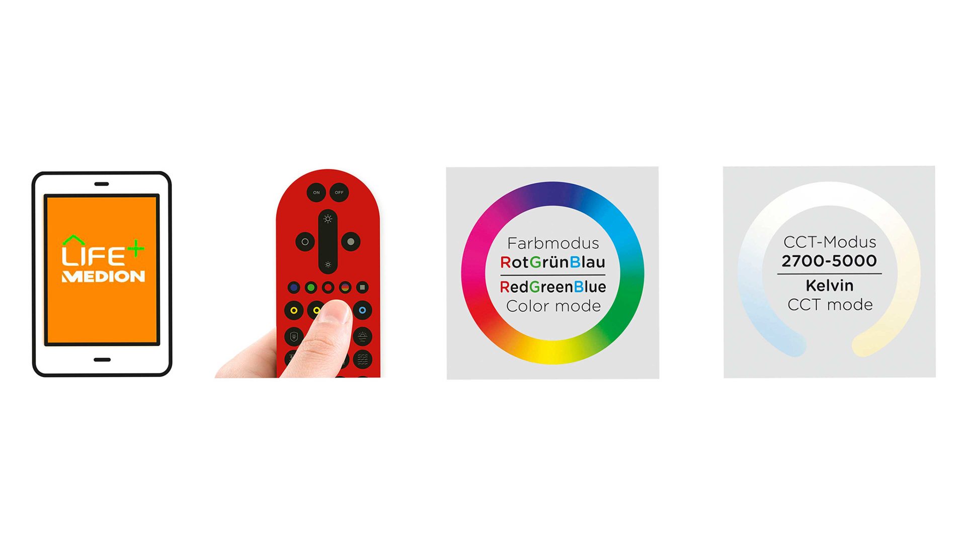 Stehleuchte Just light. (leuchtendirekt) aus Metall in Metallfarben JUST LIGHT. Leuchten Serie LOLAsmart - Deckenfluter Rocco stahlfarbenes Metall - Höhe ca. 181 cm