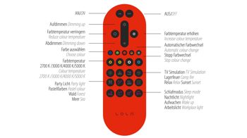 Stehleuchte Just light. (leuchtendirekt) aus Metall in Metallfarben JUST LIGHT. Leuchten Serie LOLAsmart - Deckenfluter Rocco stahlfarbenes Metall - Höhe ca. 181 cm