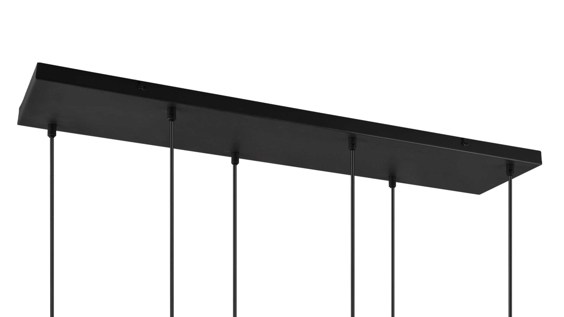 Pendelleuchte Trio lighting for you aus Glas in Grau TRIO Leuchten Serie Barret - Hängelampe Rauchglas & weißes Glas - Länge ca. 95 cm