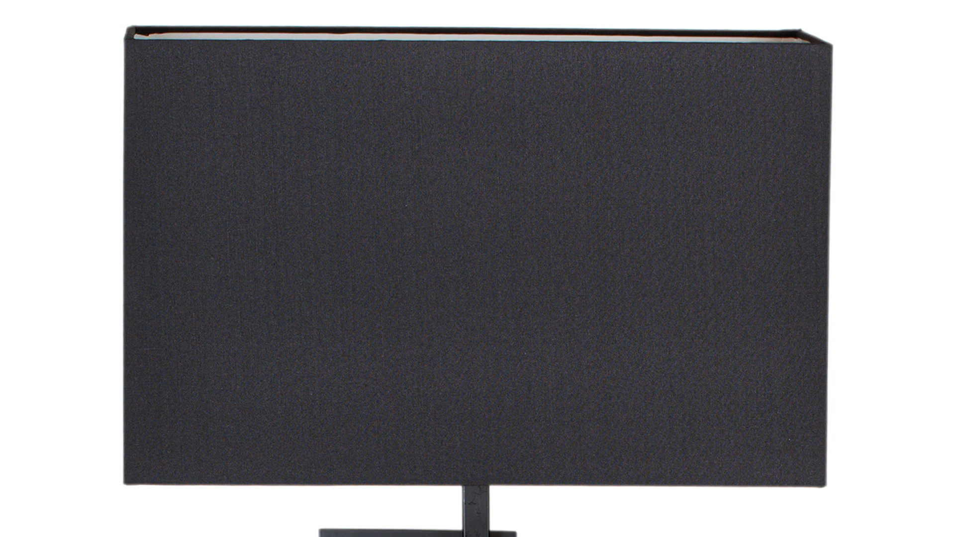 Tischleuchte By rydens aus Textil in Schwarz BY RYDÉNS Leuchten Serie Paragon - Tischleuchte Schwarz & Mattschwarz - Höhe ca. 69 cm