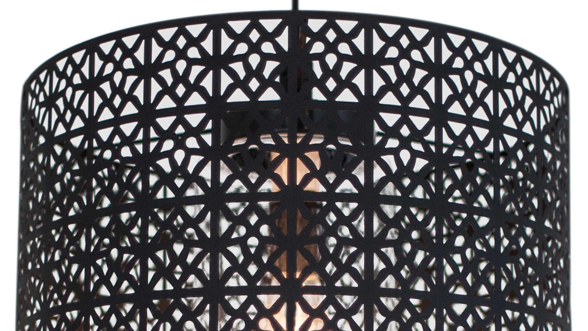 Pendelleuchte By rydens aus Metall in Schwarz BY RYDÉNS Leuchten Serie Maison - Hängeleuchte Schwarz - Durchmesser ca. 36 cm