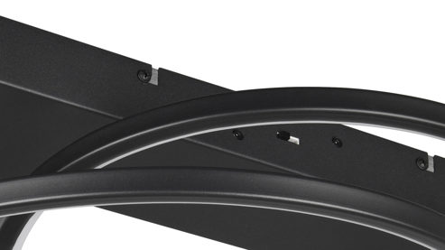 Deckenleuchte Trio lighting for you aus Metall in Schwarz TRIO Deckenlampe Darvin mattschwarzes Metall – ca. 65 x 48 cm