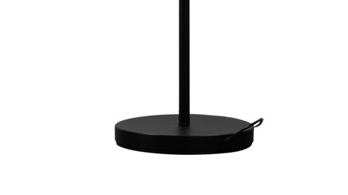 Stehleuchte Fh fischer & honsel aus Metall in Schwarz FH Stehlampe Sorento sandschwarzes Metall - Höhe ca. 182 cm