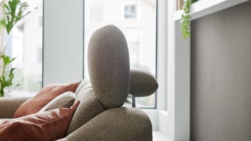 Funktion Interliving aus Metall in Transparent Interliving Sofa Serie 4461 - Kopfpolsterverstellung manuell